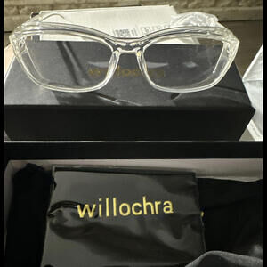 Willochra Adult Unisex Safety Glasses, Clear Frames
